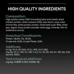 PRO PLAN Medium & Large Adult Dry Dog Food Sensitive Digestion Grain Free Formula Rich In Turkey - 12kg -Hills || ROYAL CANIN Sales Pro Plan Grain Free Medium Large Adult With Sensitive Digestion Turkey Dry Dog Food 12kg vetshop 98