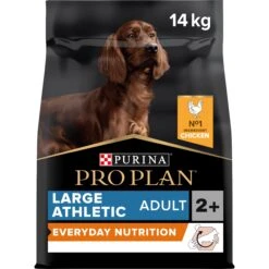 PRO PLAN Large Athletic Adult Dry Dog Food Everyday Nutrition Rich In Chicken - 14kg