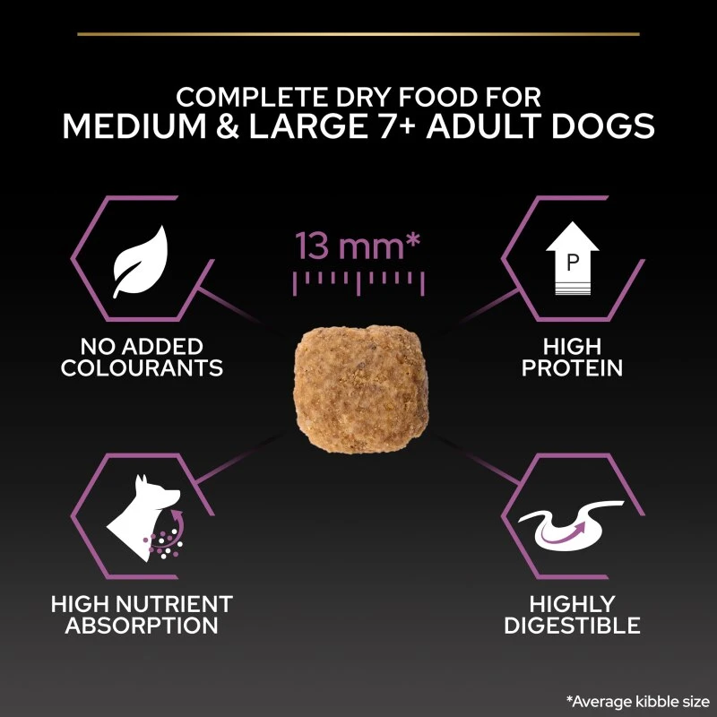PRO PLAN Medium & Large Adult Senior Dry Dog Food Age Defence 7+ Rich In Chicken - 3kg 10 PRO PLAN Medium & Large Adult Senior Dry Dog Food Age Defence 7+ Rich In Chicken - 3kg - Image 8