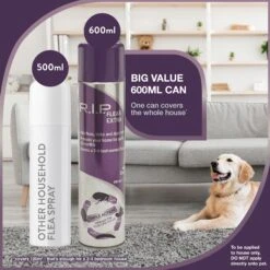 RIP Fleas Extra Spray - 600ml -Hills || ROYAL CANIN Sales RIP Fleas Extra Spray 600 ml vetshop 5