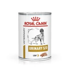 Royal Canin Veterinary Diet Canine Urinary S/O In Loaf Wet Dog Food Cans - 12 X 410g