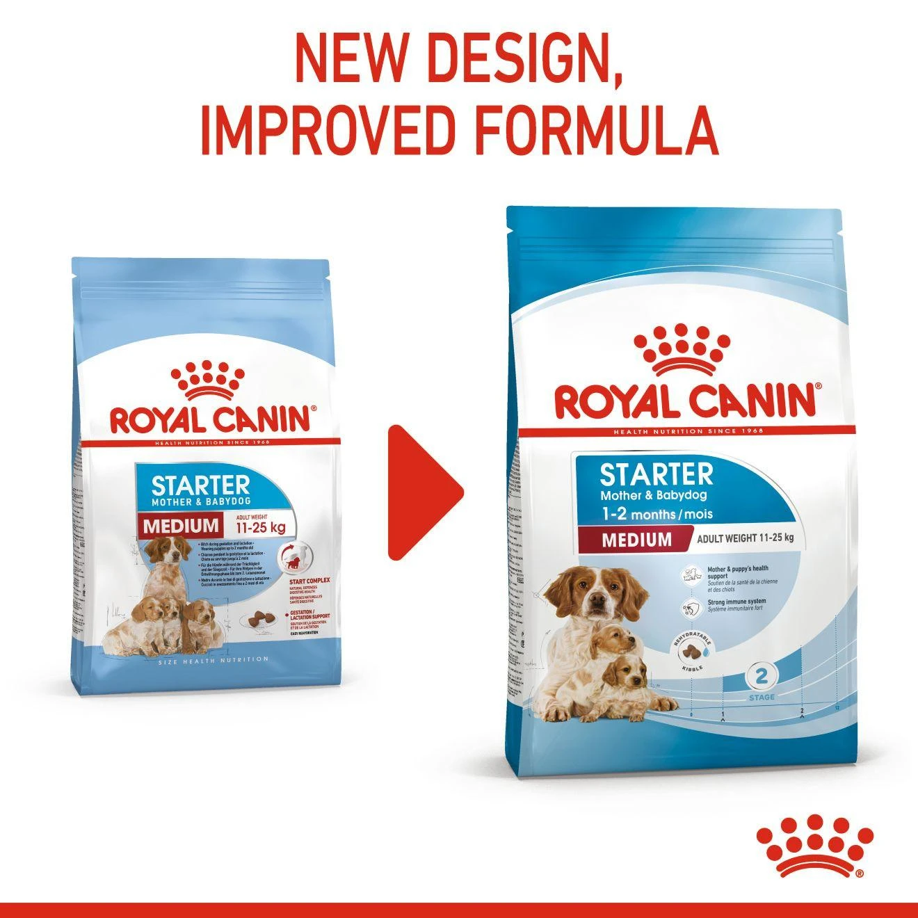 Royal Canin Medium Starter Mother And Baby Dry Adult & Puppy Dog Food - 4kg 4 Royal Canin Medium Starter Mother And Baby Dry Adult & Puppy Dog Food - 4kg - Image 2