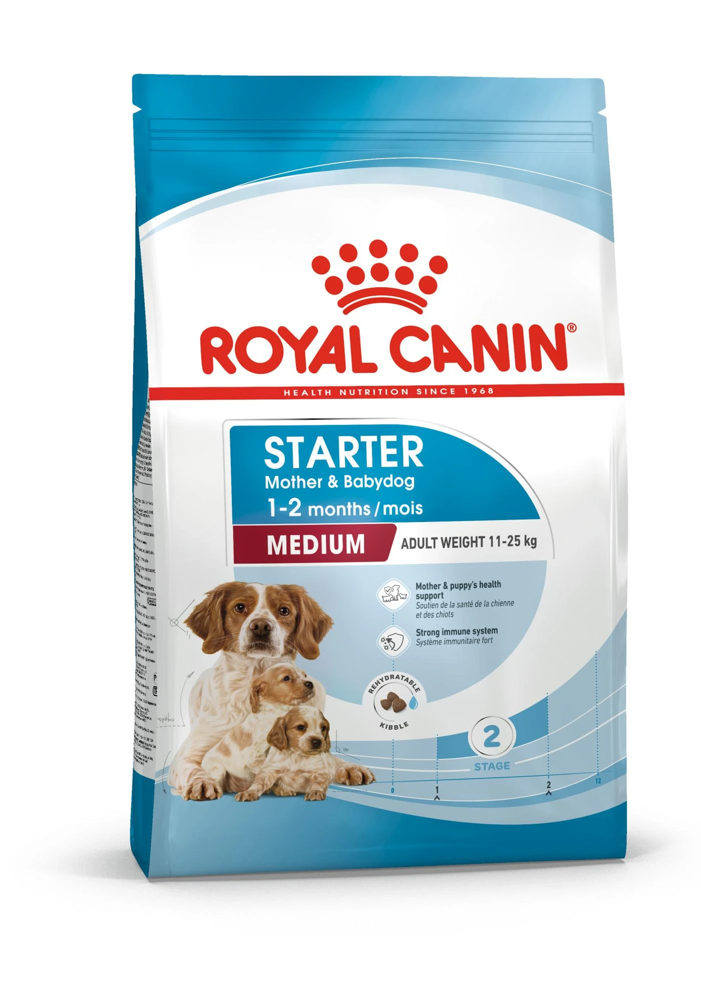 Royal Canin Medium Starter Mother And Baby Dry Adult & Puppy Dog Food - 4kg 6 Royal Canin Medium Starter Mother And Baby Dry Adult & Puppy Dog Food - 4kg - Image 4