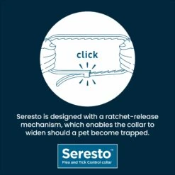 Seresto Flea & Tick Control Collar For Large Dogs Over 8kgs -Hills || ROYAL CANIN Sales Seresto Flea Tick Control Collar For Large Dogs vetshop 6