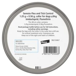 Seresto Flea & Tick Control Collar For Small Dogs 8kg Or Under 11 Seresto Flea & Tick Control Collar For Small Dogs 8kg Or Under -Hills || ROYAL CANIN Sales Seresto Flea Tick Control Collar For Small Dogs vetshop 3