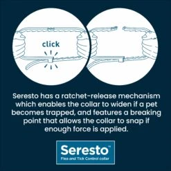 Seresto Flea & Tick Control Collar For Small Dogs 8kg Or Under 14 Seresto Flea & Tick Control Collar For Small Dogs 8kg Or Under -Hills || ROYAL CANIN Sales Seresto Flea Tick Control Collar For Small Dogs vetshop 6