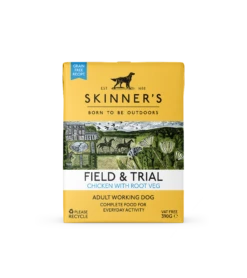 Skinners Field & Trial Chicken & Root Veg Adult Wet Dog Food - 18 X 390g