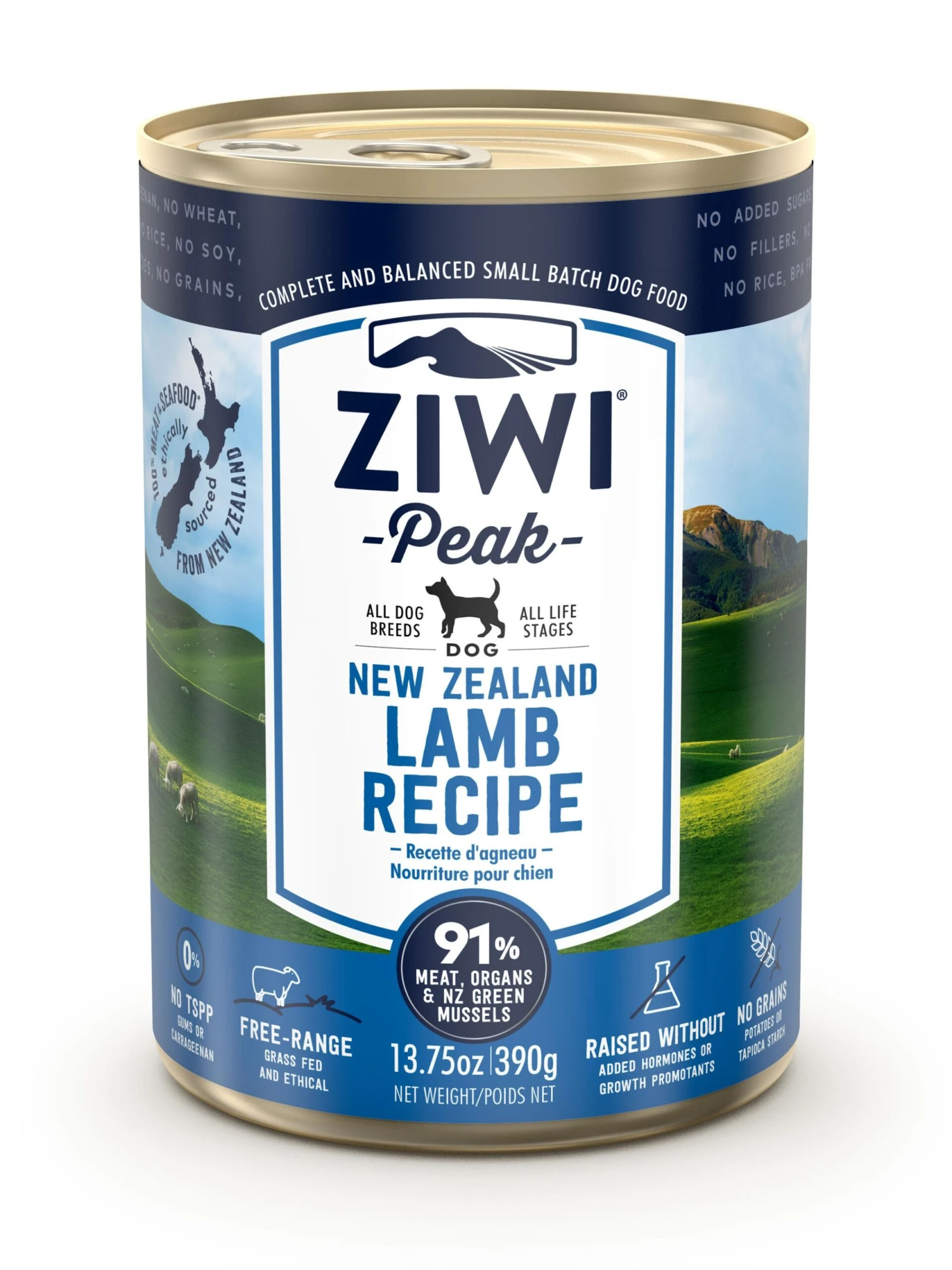 Ziwi Peak Lamb Daily Cuisine Dog Food Cans - 12 X 390g 3 Ziwi Peak Lamb Daily Cuisine Dog Food Cans - 12 X 390g